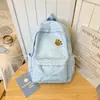 Mochila Escolar Mochila de Viagem Mochila Japonesa Ins para Campus para Meninas Alunos do Ensino Fundamental Alunos do Ensino Médio Alunos Universitários Mochila Simples de Ombro Duplo