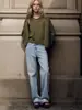 Estilo Europeo y Americano Za Transfronterizo 2025 Nuevo Traje Casual para Mujer Chaleco de Punto de Algodón + Chaqueta de Punto de Algodón