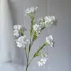 Flores Artificiales, Decoraciones de Flores Artificiales, 8 Flores Pequeñas de Campanilla, Flores Artificiales para Bodas al por Mayor Transfronterizas, Flores Artificiales, Flores de Campanilla Decorativas, Flores de Seda