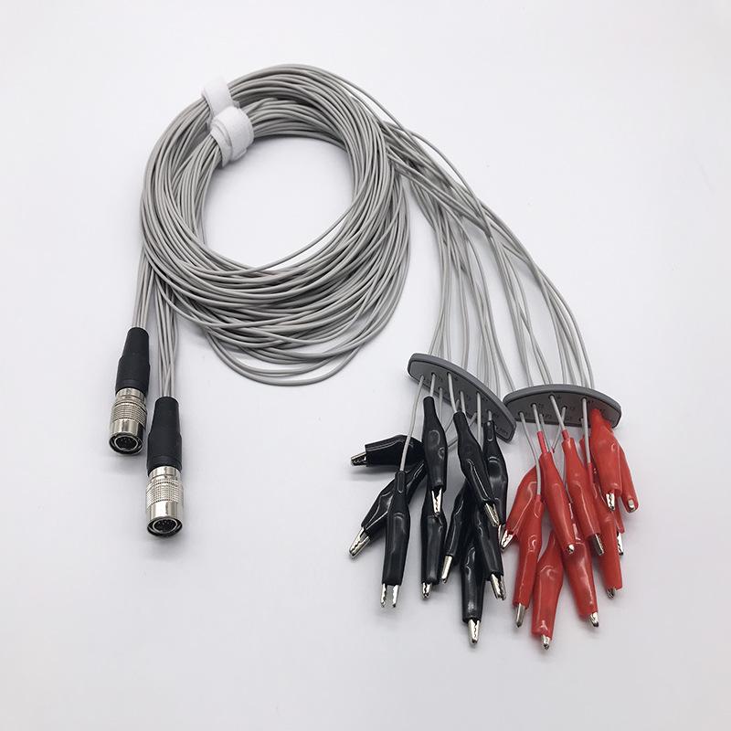 定制各种脑电图导联线，理疗线，上海群天脑电导联线脑电线70