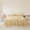 Lençol de Cama de Solteiro 100% Algodão Puro Estilo Fresco Roupa de Cama Toda em Algodão Sarja Estampado Solteiro/Casal Lençol de Dormitório Venda por Atacado
