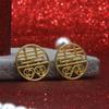 50 centavos Colgante Feliz Caja de Dulces Suministros de Boda Colgante Doble Feliz diy Accesorios de Joyería de Aleación Moneda de Amor