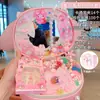 Caja de Regalo de Accesorios para el Cabello para Niños Pasador de Princesa para Niñas Día del Niño Regalo de Cumpleaños Elegante Collar para Niña Caja de Almacenamiento de Joyas