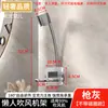 Señora. Soporte de Pared para Secador de Pelo de Aluminio Espacial, Gancho de Pared, Estante de Acrílico de Lujo Ligero, Manos Libres, Baño