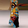 Vestido Largo Bohemio para Mujer 2026 para Comercio Exterior, Vestido Casual de Playa Hawaiano con Estampado 3D
