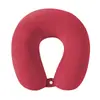 Algodón PP almohada en forma de U viaje portátil almohada para avión almohada para cuello de coche almohada para siesta actividades logotipo personalizado al por mayor