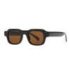Gafas de Sol Retro de Marco Pequeño Rain Square para Hombres y Mujeres Fotografía Callejera al Aire Libre Gafas de Sol Anti-UV Gafas de Sol