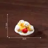 Cena de Jantar de Ano Novo Chinês em Miniatura: Figura Criativa e Realista de Peixe em Conserva, Acessórios de Decoração DIY