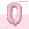 Novo Produto Balões Digitais Versão Americana 16 polegadas Decoração de Cena para Festa de Aniversário Balões de Folha de Alumínio Fabricante Atacado