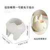 Portavelas de Conejo de Aromaterapia de Yeso DIY Molde de Silicona Molde para Velas de Conejo de Pascua En Stock Venta al por Mayor