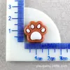 Materiais para Capas de Celular Artesanais, Acessórios de Resina Creme, Acessórios de Cabelo de Patinha de Urso Desenho Animado DIY para Crianças, Adesivos Cartoon de Patinha de Gato Venda por Atacado