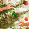 Colgante de Papá Noel Muñeco de Nieve Navideño Transfronterizo Decoración de Árbol de Navidad Acrílico Adorno Colgante Copo de Nieve Regalo Obsequio