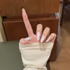 Seleção mista de unhas postiças para usar unhas postiças manicure francesa olho de gato manicure de luxo leve produto acabado adesivos temperamento clareamento adesivos de unha de alta qualidade