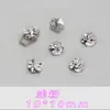 Enfeites de Diamante K9, Unhas Empilhadas de Diamante Grossas, Bolas de Diamante Brilhantes Acabadas Sem Fundo, Unhas Vestíveis para Capa de Celular, Diamantes para Nail Art DIY