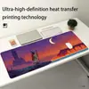 Mouse Pad Paisagem Impressa Extra Grande Venda Quente Transfronteiriça Borracha Natural Antiderrapante Borda Espessada Tapete de Mesa Dropshipping