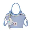Bolso Tote Nuevo Estilo Coreano 2026 para Mujer, Bolso de Hombro de Gran Capacidad para Viajes Diarios, Bolso de Mano Simple y Versátil, Bolso de Color Sólido a la Moda
