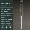 Lámpara de pasillo de apartamento tipo loft dúplex candelabro de escalera nórdico creativo lujo villa sala de estar moderna minimalista lámparas