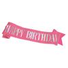 Correa de hombro con purpurina para cumpleaños, correa de cortesía, traje, accesorios para el cabello de feliz cumpleaños, decoración de fiesta con purpurina