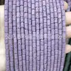 Cuentas Sueltas Cilíndricas de Piedra Volcánica Rojas, Amarillas, Azules, Blancas y Negras Cuentas Tubulares de Roca Volcánica Accesorios para Joyería DIY Cuentas Cilíndricas de Piedra Volcánica