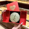 Panqueca de Ouro Ouro Puro 999 Riqueza Está Rolando Feliz Aniversário Dia dos Namorados Lembrança Ano Novo Evento de Negócios Presente