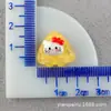 Funda de Teléfono DIY Rosquillas Refrigerador Pegatinas de Pegamento Cremoso DIY Pinzas para el Cabello Hamburguesa Papas Fritas Accesorios de Resina Venta al por Mayor