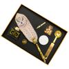 Set de Pluma de Pluma Europea Retro Academia Mágica Pluma de Pluma de Búho Caja de Regalo Pluma de Inmersión Retro Mancha