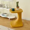 Luxo Leve Quarto de Casa Criativo Mesa de Cabeceira Apartamento Pequeno Mini Mesa de Centro com Formato Especial Sala de Estar Simples Mesa de Canto para Sofá