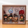 Marco de Almacenamiento Transparente para Cajas Sorpresa de Figuras Pop Mart Caja de Almacenamiento Caja de Exhibición Vitrina para Muñecas Decoración de Pared 3D