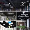 Lámpara con Forma Personalizada Araña Hexagonal Estilo Industrial Lámpara de Gimnasio Letra Lámpara de Supermercado Centro Comercial Lámpara con Forma Creativa