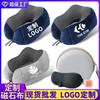 Almohada en forma de U Espuma viscoelástica Logotipo personalizado Almohada de viaje Almohada en forma de U Almohada creativa para el cuello Tela magnética Almohada para el cuello para la columna cervical Venta al por mayor