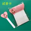 Tarjeta de Papel Aromático para Probar Perfume, Aceite Esencial, Pastillas Aromáticas de Mariposa, Tarjeta de Prueba de Aroma, Patrón Especial para Probar Fragancia