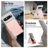 Funda de teléfono con soporte adecuada para Google Pixel 11Proxl Google10/9/8/7A Portatarjetas Funda Protectora de Cuero
