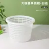 Cesta de Plástico Espessa para Colheita de Frutas, Cesta de Giro para Frescor de Vegetais, Caramujo de Lama, Peixe-loach, Concha