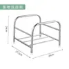 Estante para Lavabo y Tina de Cocina y Baño Montado en Pared sin Taladro, Estante de Almacenamiento de Acero Inoxidable para Baño