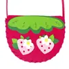 Bolsa de Materiais DIY Artesanal para Crianças Bolsa de Mão Não Tecida Bolsa Sem Corte de Tecido de Feltro Bolsa Artesanal Não Tecida
