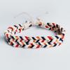 C100 Nuevo Estilo Cuerda de Algodón y Cáñamo Estilo Coreano Pulsera Diseño Simple Casual Pulsera Cuerda Tendencia de Moda