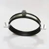 Fabricante direto de braçadeiras para tubos PPR espessadas e pesadas, braçadeiras verticais para tubos com 2 mm de espessura, suportes de suspensão de metal para PVC