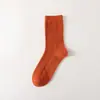 Calcetines para Hombre de Algodón de Xinjiang Doble Costura Caña Media Algodón Puro Absorbentes del Sudor Transpirables Desodorantes Vestir Calcetines de Negocios para Primavera, Otoño e Invierno
