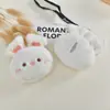 Coelho, Porco, Panda de Pelúcia Desenho Animado DIY Broche Squeaky Pingente Chaveiro Acessórios para Roupas Lenços