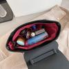 Nova Bolsa de Mão Matte 2026 para Mulheres com Alça de Corrente, Bolsa de Ombro Estilo Coreano, Bolsa Asa Color Blocking Moda Europeia e Americana