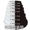 Banda Elástica Negra de Ganchillo de 4 cm Cinturilla Blanca Especial para Faldas Pantalones Banda Elástica Elástica Accesorios