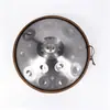 Tambor de Mão Tambor de Mão Handpan Tambor Etéreo Venda Quente Transfronteiriça 9/10/12 Tons Hand Disc Instrumento Musical Profissional Hand Disc