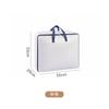 Bolsa de Almacenamiento para Colcha de Malla Transparente Empaque Impermeable Bolsa para Mudanzas Tela Engrosada Ropa de Temporada Artículos Varios Bolso de Mano