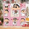 Pintura al óleo digital de Crayon Shin-Chan, colorear DIY, pintado a mano, pintura al óleo de dibujos animados para niños, regalo de cumpleaños, colorear de dibujos animados