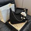 Bolsa tote de grande capacidade popular deste ano 2024 inverno nova bolsa de ombro casual simples bolsa de viagem casual simples