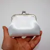 Suministro Transfronterizo Bolsa con Pinza de 3 Pulgadas Color Sólido Hebilla de Tela Billetera para Monedas Mini Bolsa para Monedas Bolsa para Joyas