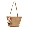 Bolso de mano con estampado de leopardo estilo coreano para mujer, bolso tote de gran capacidad, nuevo modelo 2026, bolso de hombro tipo cubo de gran capacidad para el trabajo
