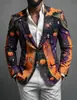 Nueva Chaqueta de Traje a Cuadros de Fila Única con Dos Botones de Comercio Exterior Transfronterizo para Hombre, Parte Superior de Traje Casual Ajustada para Hombre