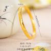 Loja de Ouro Jin Yan Pulseira de Xadrez de Diamante Estilo Igual Pulseira Anel Hoodoo Fotossensível Avançado Feminino Presente de Tanabata para Namorada