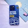 Adecuado para Funda de Teléfono Móvil Iphone16 Apple 15Pc12Promax13 Transfronterizo 11 Color Plata Imd14 Trendy Stone Island 7